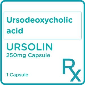 URSOLIN, Ursolin Ursodeoxycholic acid 250mg 1  .